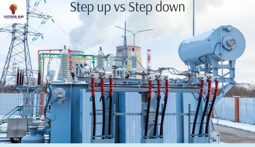 step-up and step-down transformers