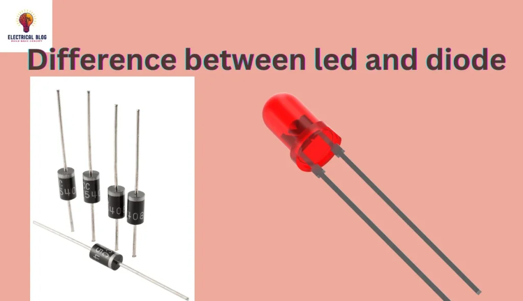 LED and diode