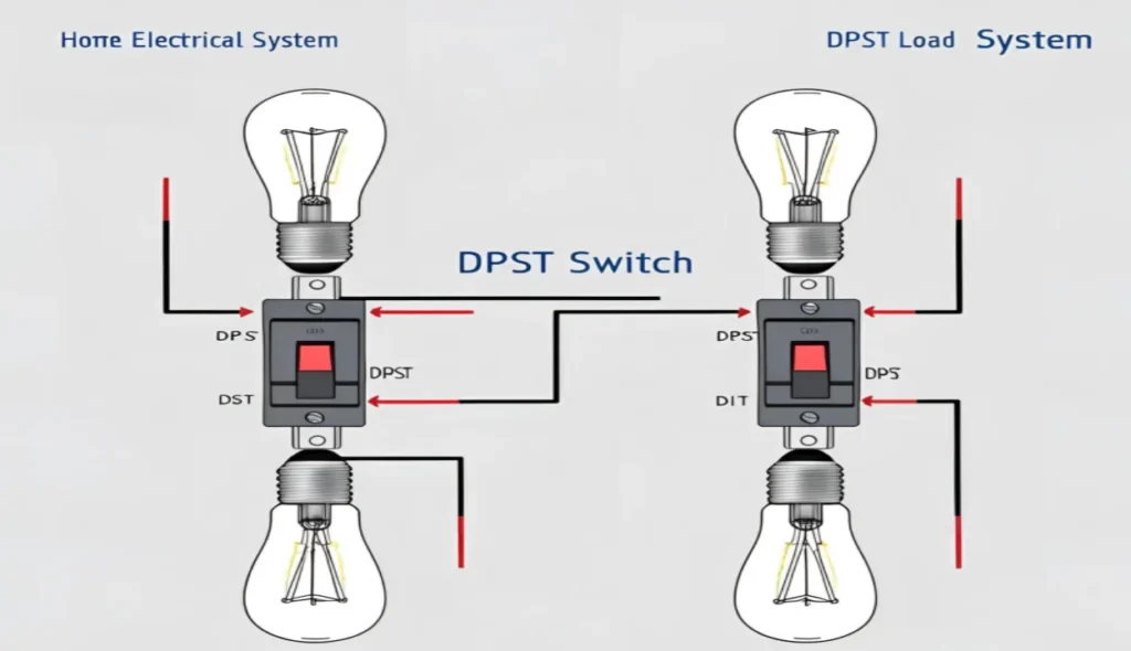 Double Pole Single Throw switch