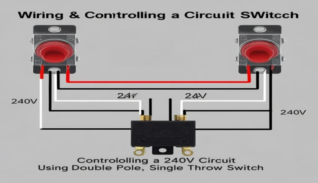 Double Pole Single Throw switch