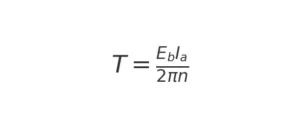 Torque Equation of a DC Motor