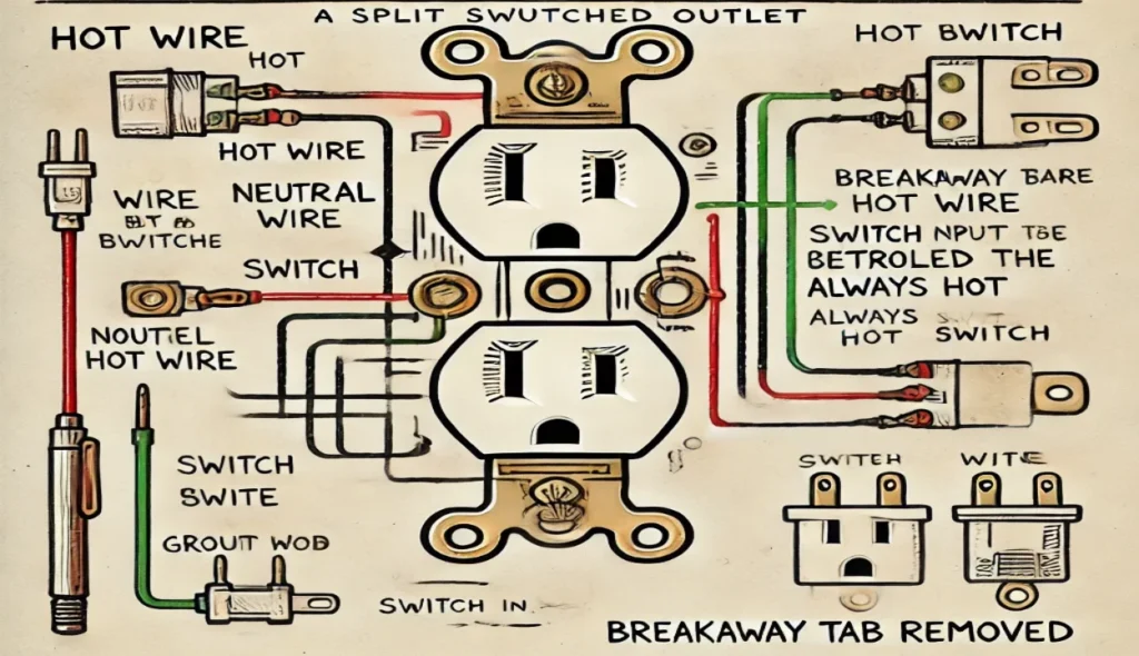 outlet wiring diagram